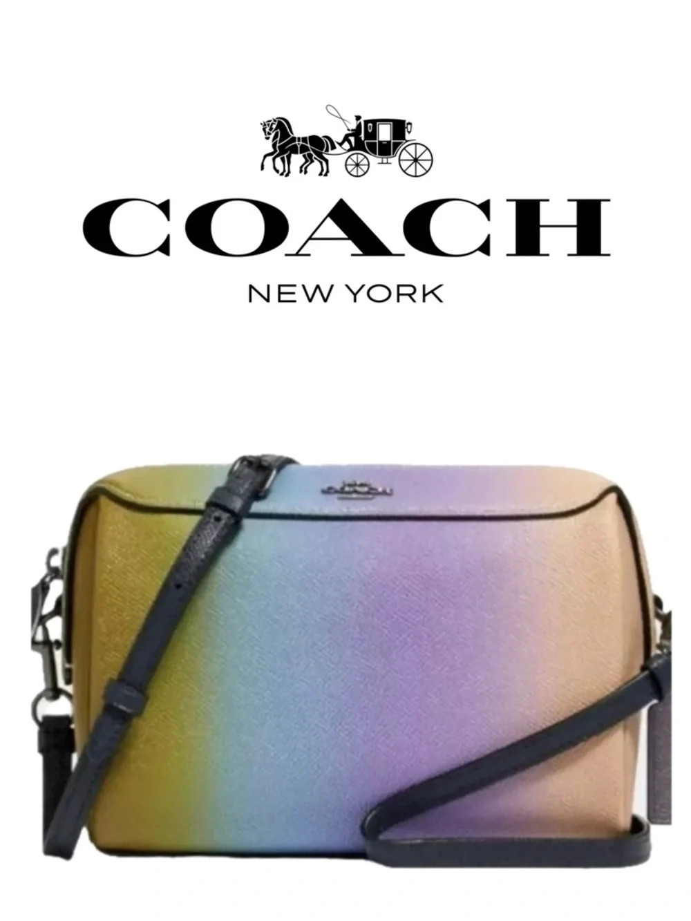 Coach Ombré Bennett Multicolored Small Bag Rare
